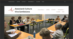 Desktop Screenshot of culturaviva.santboi.net